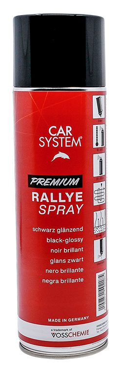 CS Rally-Spray Premium must läikiv 500 ml